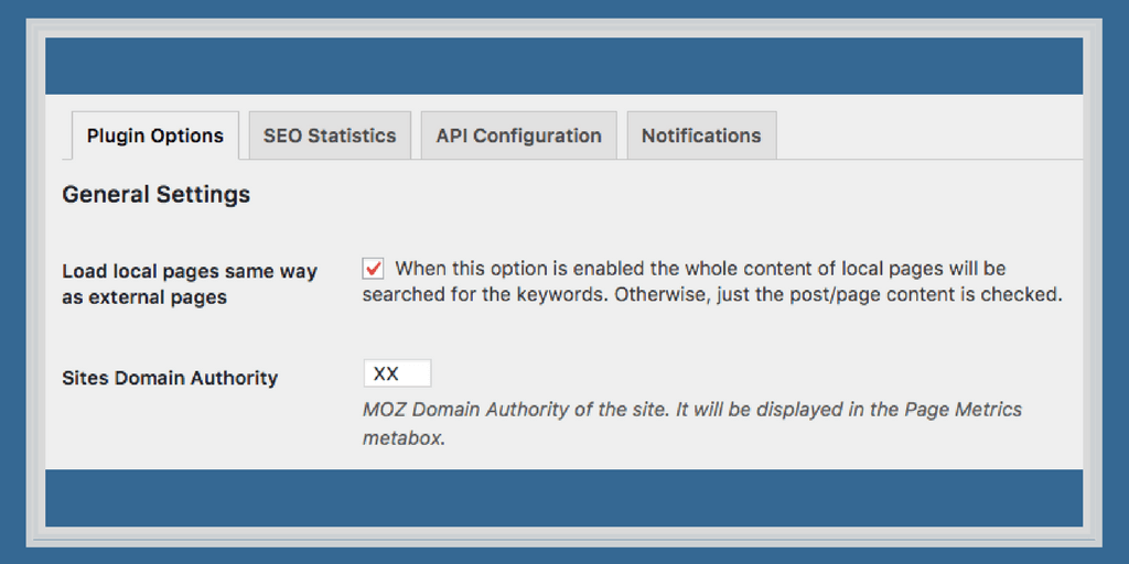 SEO Keyword Hound Tool settings