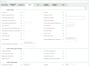 Settings – Tooltip 1 (eCommerce edition)