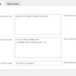 Settings – Labels