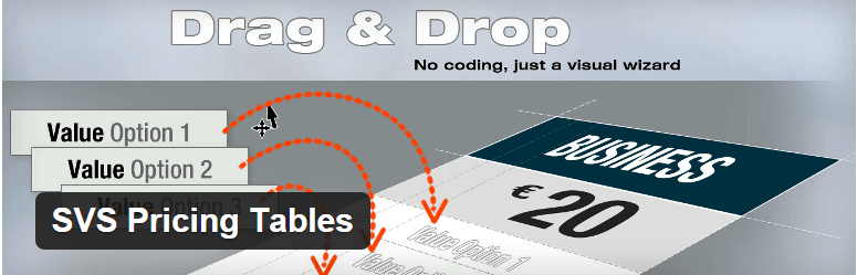 SVS Pricing Tables - 14 New Plugins to Make your WordPress Site Look Great