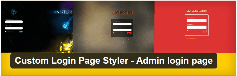 Custom Login Page Styler - 14 New Plugins to Make your WordPress Site Look Great