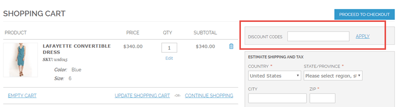 Magento 1 discount code location - Intuitive design - 5 Ways the Magento 2 Checkout can Reduce Abandoned Carts