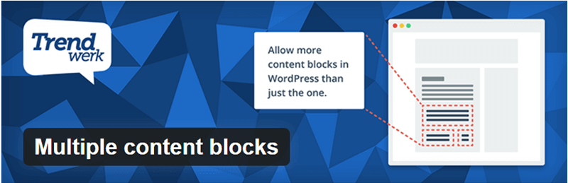 Multiple Content Blocks - 12 WordPress Plugins to Create Stellar Content & Drive Traffic