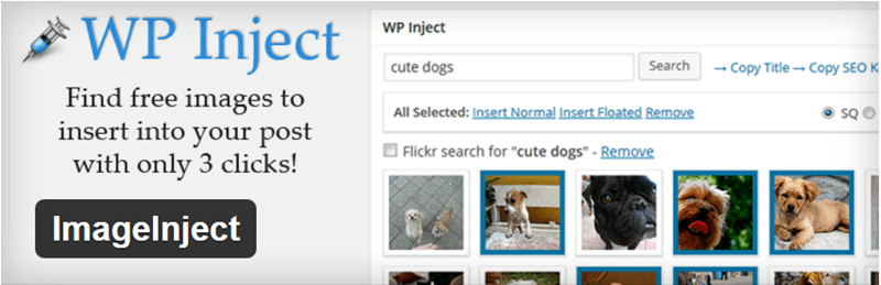 ImageInject - 12 WordPress Plugins to Create Stellar Content & Drive Traffic
