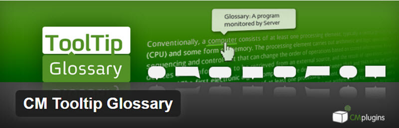 CM Tooltip Glossary - 12 WordPress Plugins to Create Stellar Content & Drive Traffic