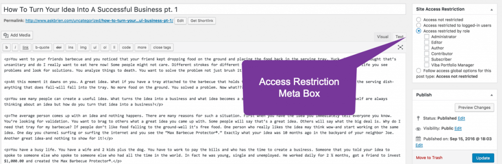Content Restriction plugin for WordPress Metabox - Top 3 Site and Content Restriction Plugins for WordPress in 2022