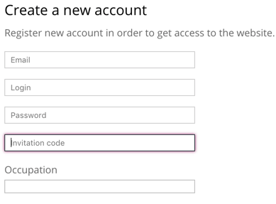 powerful user registration and invitation codes wordpress plugin wordpress user registration form