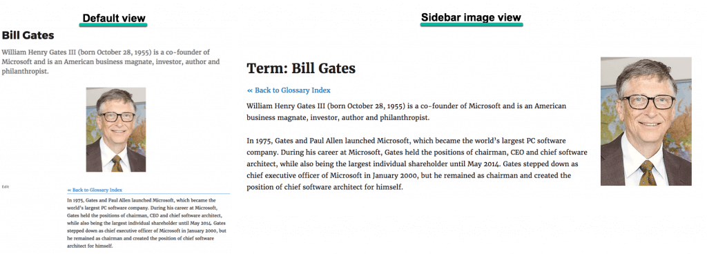 Tooltip Glossary: Glossary Term View: Sidebar Image template
