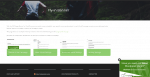 CM Pop-Up Banners Plugin FlyIn Banner Example