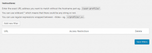 URL Filters