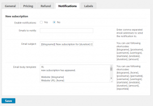 Notifications