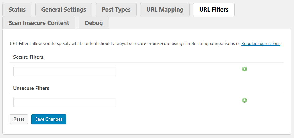 URL Filters