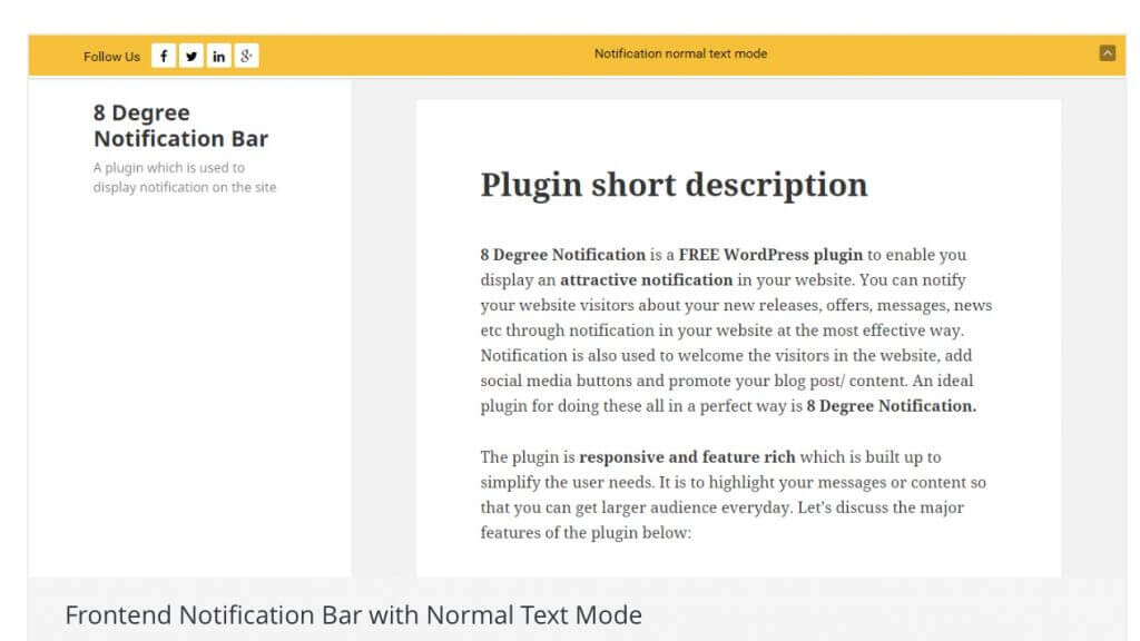 5 Necessary Notification Bar Plugins for WordPress
