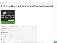 WordPress Ad server Demo- Javascript - WordPress Ad Changer Plugin Will Turn Your Site Into An Ad Server