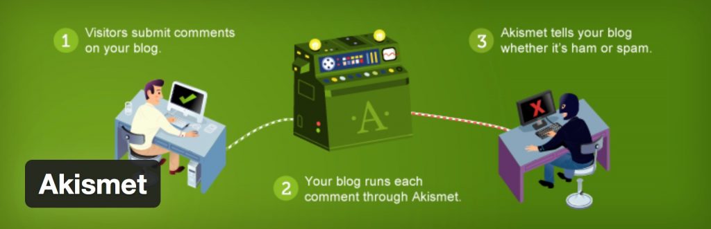 Akismet - 5 Excellent Email Blacklist & Anti-Spam WordPress Plugins