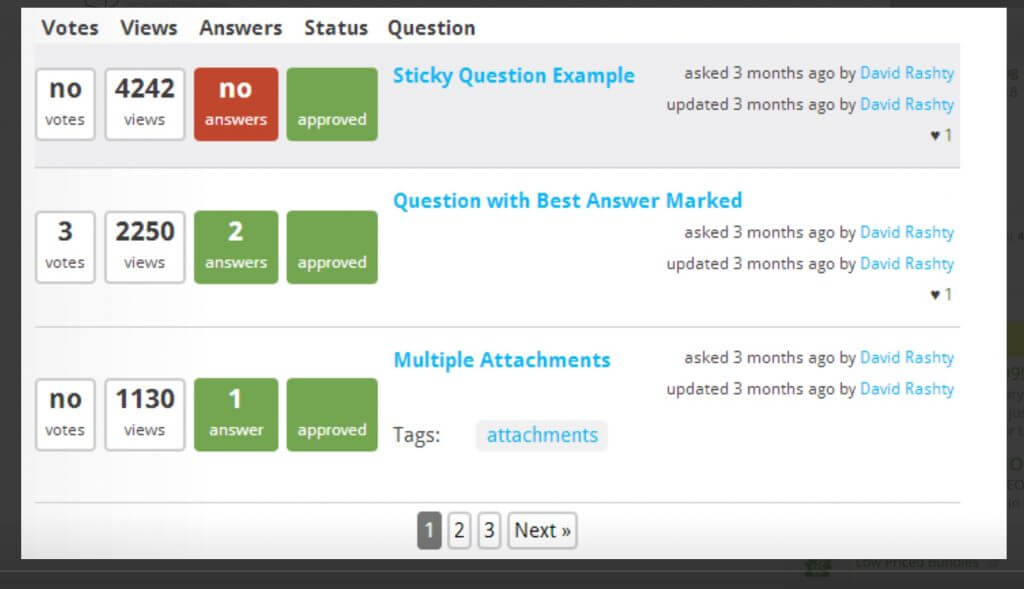 CM Answers screenshot - 10 WordPress Plugins for eLearning in 2020