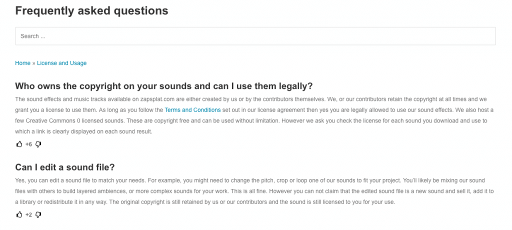 FAQ Category list- CM FAQ Customer Story