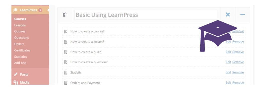 LearnPress screenshot - 10 WordPress Plugins for eLearning in 2022