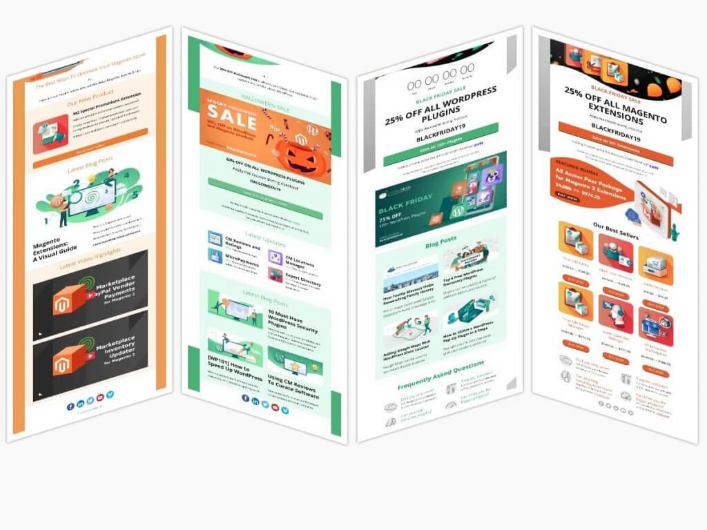 Newsletter Collage Samples