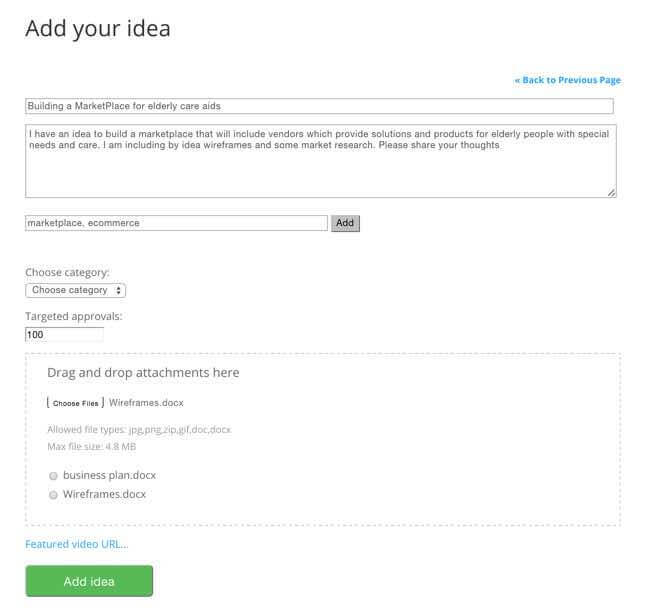 CM Idea Stimulator add an idea page - An Overview of WordPress Idea Management Systems