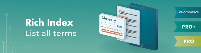 Build a huge knowledge base, wiki, dictionary or glossary with unlimited terms or entries
