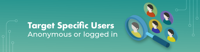 Target Guests or Logged-in Users- OnBoarding Slider