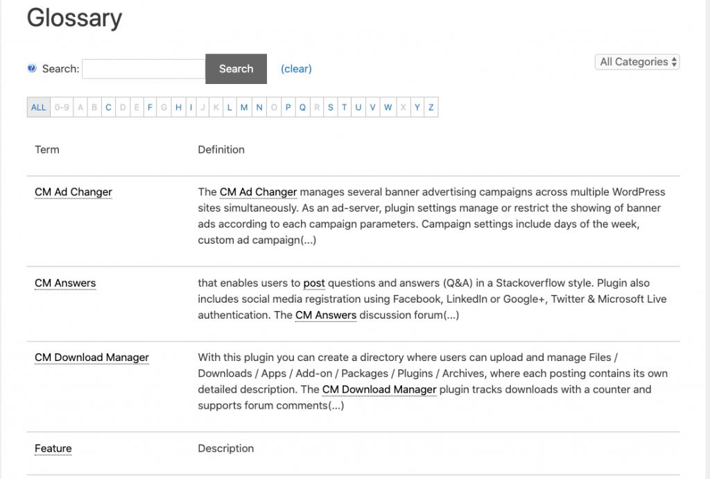 Tooltip Glossary & Dictionary Plugin For WordPress [Super]