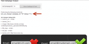 How to Use a WordPress Shortcode for inserting the Ad Changer plugin