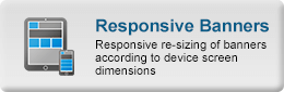 WP Ad server Demo - responsive resizing