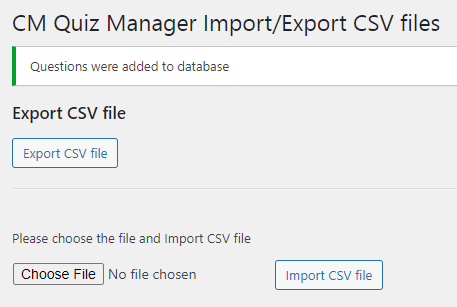 Export and Import Settings