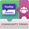 Glossary Community Terms Add-On for WordPress by CreativeMinds