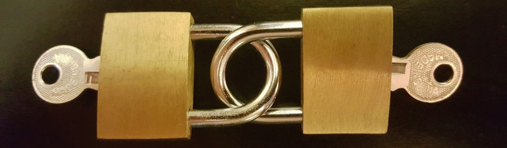 Two factor authentication works by employing two different methods of identity checking