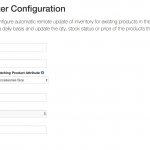 Vendor Configuration - Inventory Updater Module