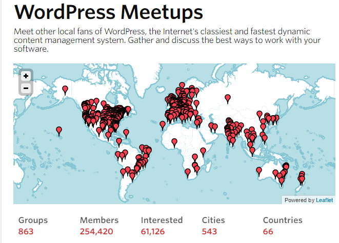 WordPress Meetups - Where to Find Good WordPress Support