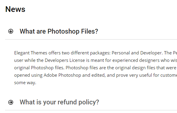 Simple FAQ page with WP Responsive FAQ - The 9 Best FAQ WordPress Plugins to Inform your Customers