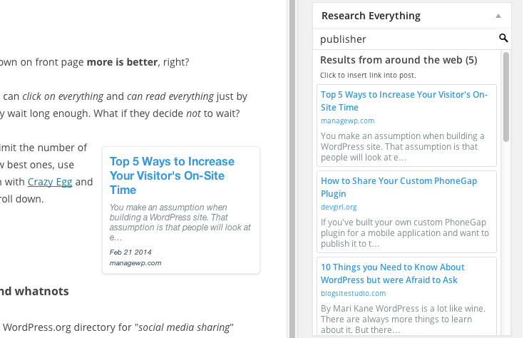 Search Everything writing tool - Top 10 WordPress Search Plugins To Overhaul Searching
